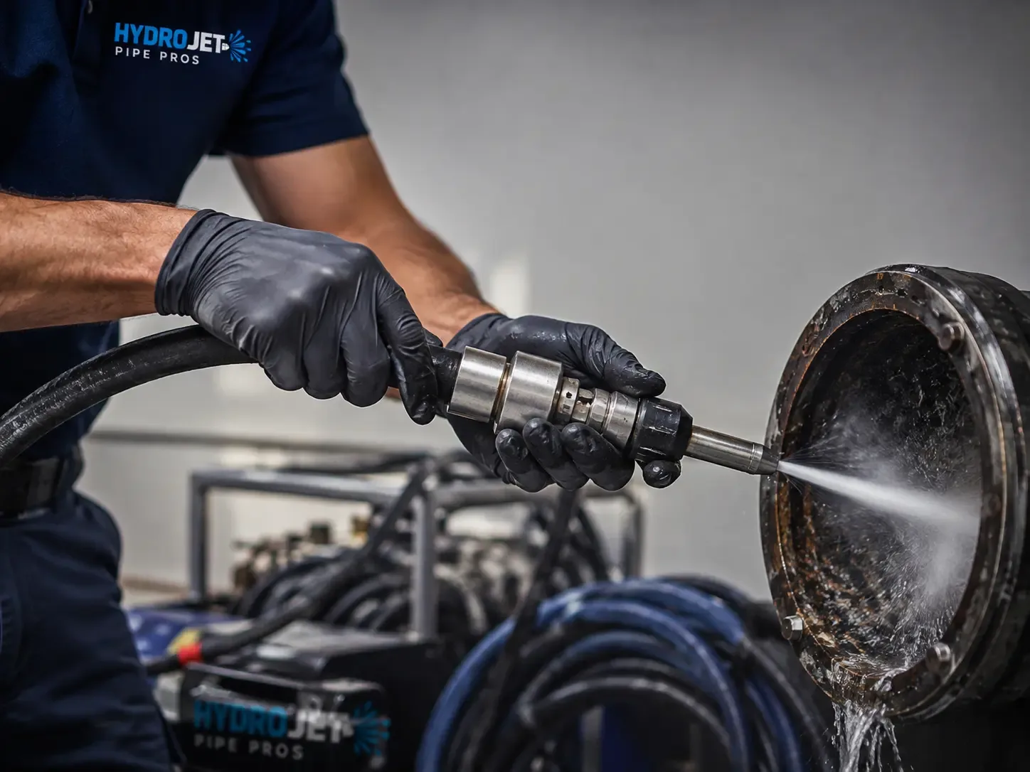 Hydro Jet Pipe Descaling in Auburn University, AL